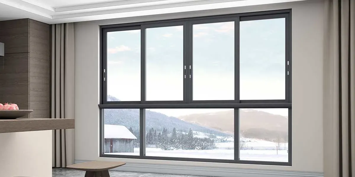Sistem jendela geser aluminium untuk halaman produk Sliding Aluminium Windows